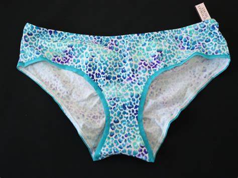 NEW Victoria S Secret VTG Cotton Ruched Hiphugger Bikini Panty MEDIUM EBay