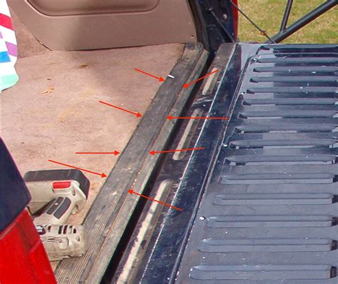 Source For Tailgate Threshold Sill Trim Bronco Forum Full Size