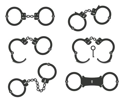 Free Handcuffs Vector Vector Art & Graphics | freevector.com