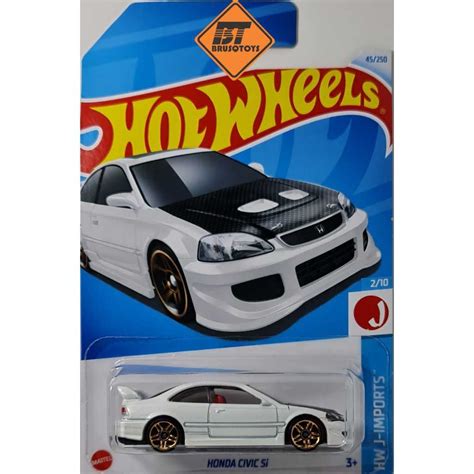 Hot Wheels Honda Civic Si Shopee Brasil