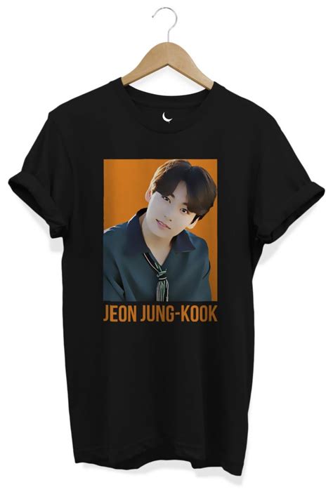 Bts Jungkook Portrait Printed T Shirt