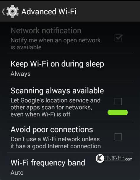 Cara Mematikan Scanning WiFi Yang Selalu Aktif Infinix Hot Note Bacagadget