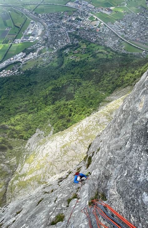 Gonzen M Aktuelle Verh Ltnisse Vom Auf Der Route