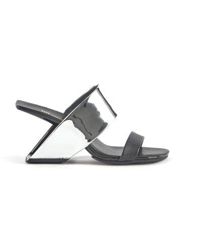 Metallic United Nude Shoes For Women Lyst