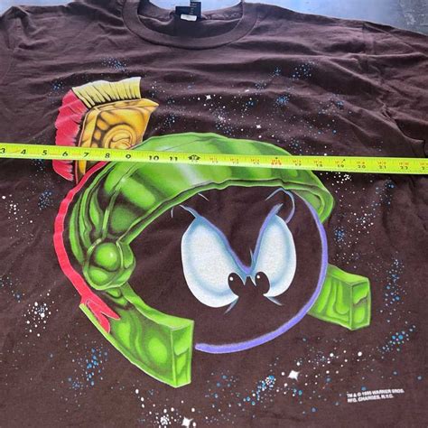 1996 Looney Tunes Marvin The Martian Big Face Double  Gem