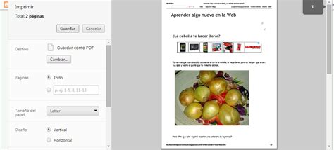 Aprender Algo Nuevo En La Web Como Imprimir Una Pagina Web En Pdf