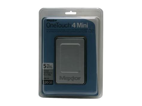 Maxtor Onetouch 4 Mini 120gb Usb 20 25 External Hard Drive