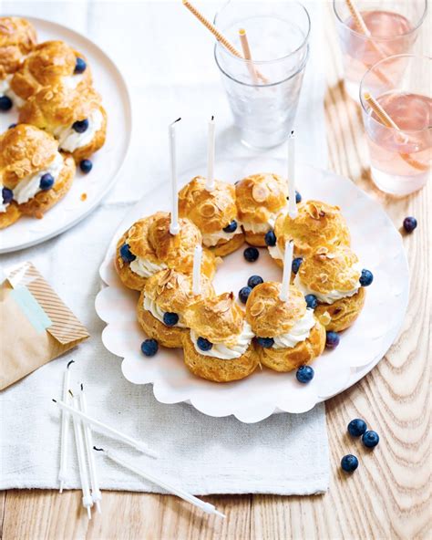 Recette de choux façon gâteau d anniversaire Marie Claire