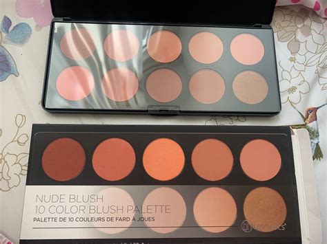 Bh Cosmetics Nude Blush Color Blush Palette Beauty Personal Care Face Makeup On Carousell