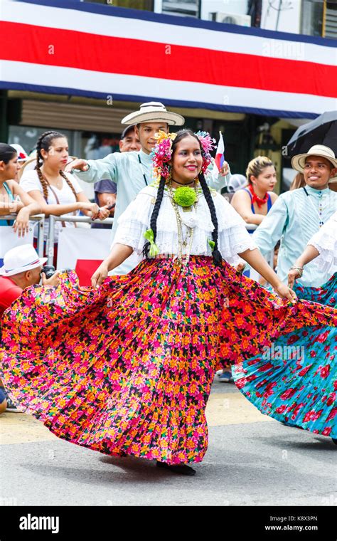 Dancers From Panama In Colorful Costumes Wow Onlookers With Their