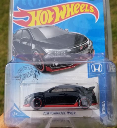 Custom Hot Wheels Honda Civic Type R Custom Wheel Swap With Real Riders Tires Etsy