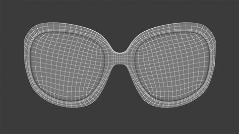 Bug-Eye Glasses 3D Model by frezzy