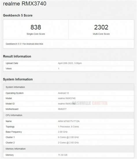 Realme 11 Pro Plus Muncul Di Geekbench Bawa RAM 12 GB Dan Chipset