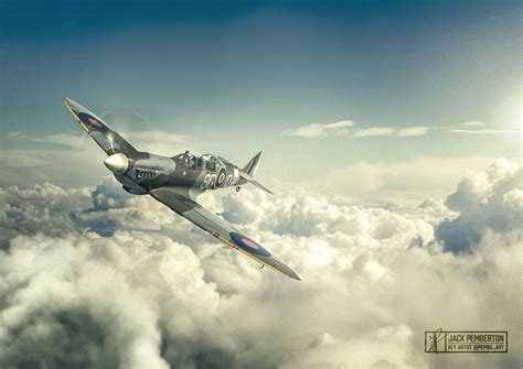 Spitfire Legend - WW2 Art on Behance