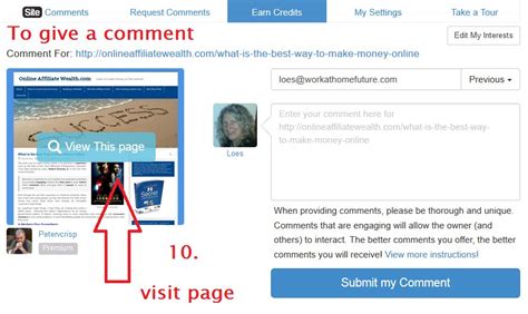 comment feature    write  good comment