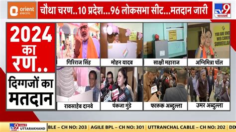 Lok Sabha Election 4th Phase लोकसभा चुनाव के चौथे चरण में 10 राज्यों