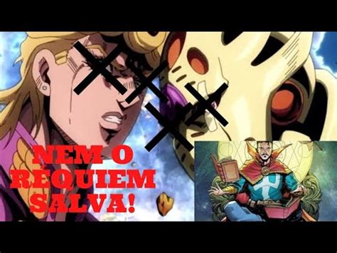 Personagens que solam o Giorno Giovana Réquiem Jojo YouTube