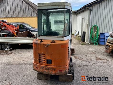 Schaeff HR 12 Minigraver / Excavator for sale. Retrade offers used ...