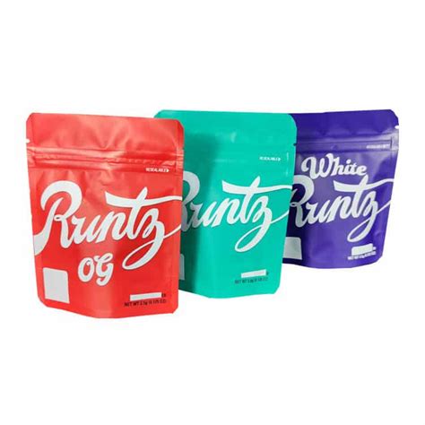 Runtz Bags Майларовая сумка с принтом на заказ - mylarbagcustom