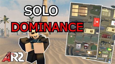 Solo Dominance In The Drying Apocalypse Rising Roblox Youtube