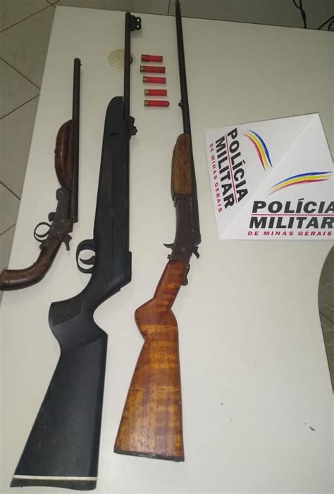 Polícia Militar Retira Três Armas De Fogo De Circulação Cidade Total