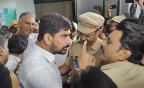 Brs Mla Booked For Threatening Police Officer Greatandhra