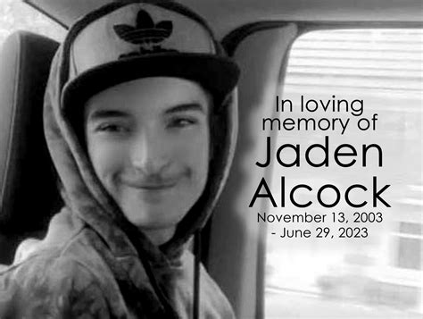 Jaden Alcock Jaden passed away... - Denning's Funeral Homes