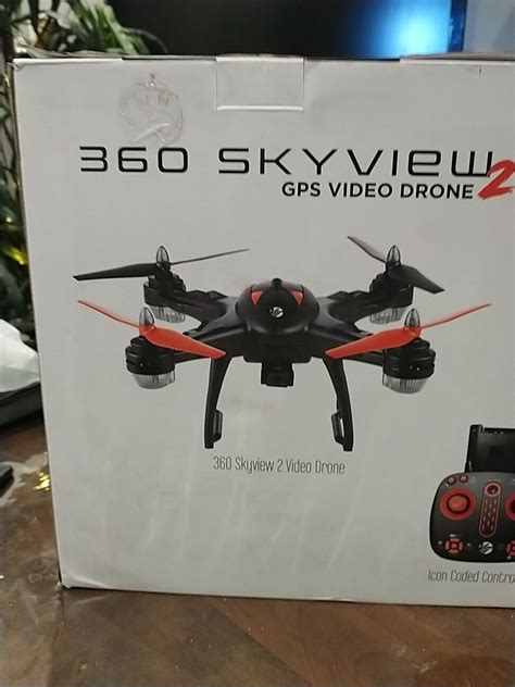 Drone Vivitar 360 Skyview 2 VTI 1080p HD Drone GPS Auto Return Wi Fi