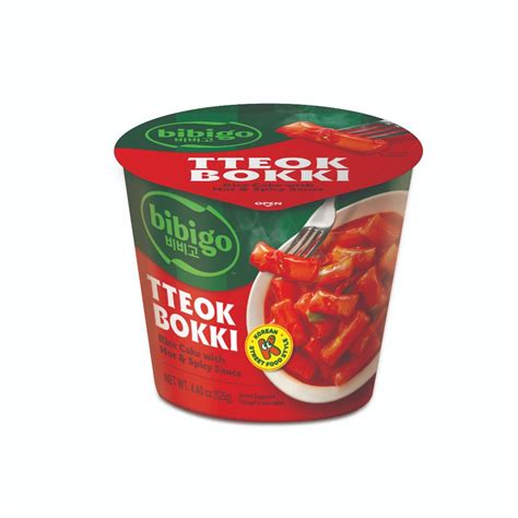Cj Bibigo Cup Tteokbokki Hot Spicy G Exp Shopee Singapore
