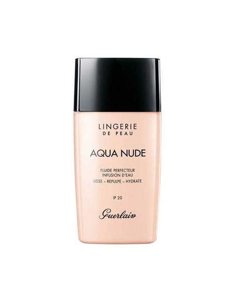 Lingerie De Peau Aqua Nude Fluide Ultra L Ger Hydratation Intense Guerlain Fonds