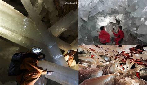 This giant crystal cave in Nacia, Mexico is 300 metres underground ...