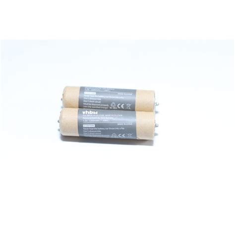 Ersatzakku - Panasonic ER1410 / ER1411 / WER1410L2508 - 1,2 Volt 1200