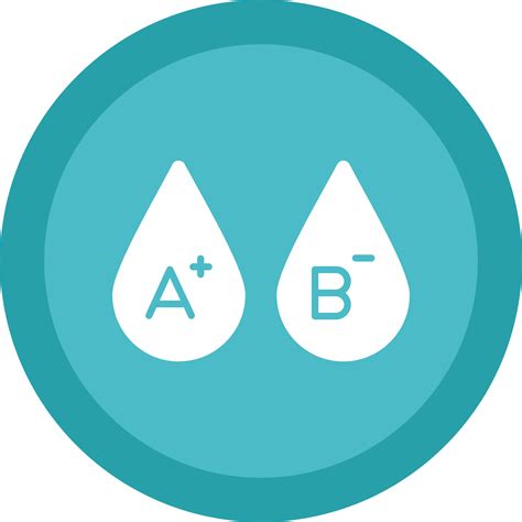 Blood Types Vector Icon Design 20165752 Vector Art At Vecteezy