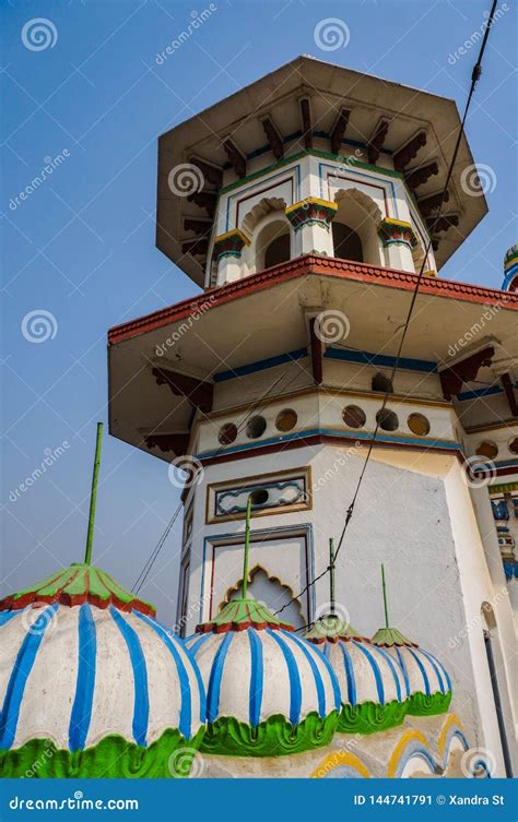 Janaki Mandir Temple in Janakpur in Nepal Stock Image - Image of ...