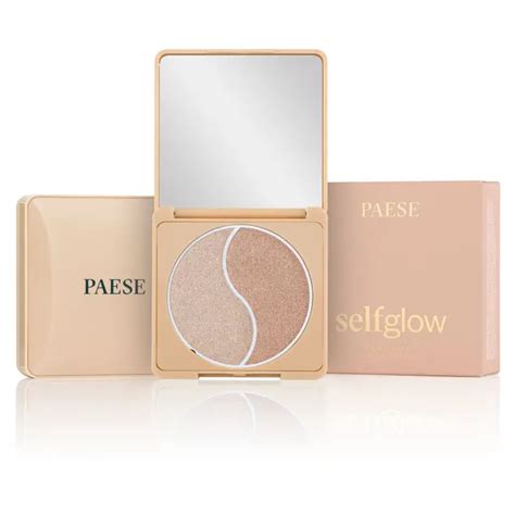 Хайлайтер-палітра для тіла та обличчя Paese Self glow Highlighter Ultra ...