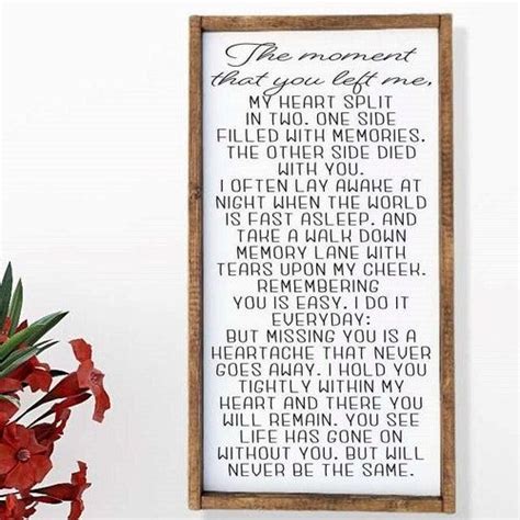 Father Mother Memorial Poem Son Daughter Sympathy Poem Husband Wife
