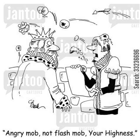 angry mob cartoons - Humor from Jantoo Cartoons