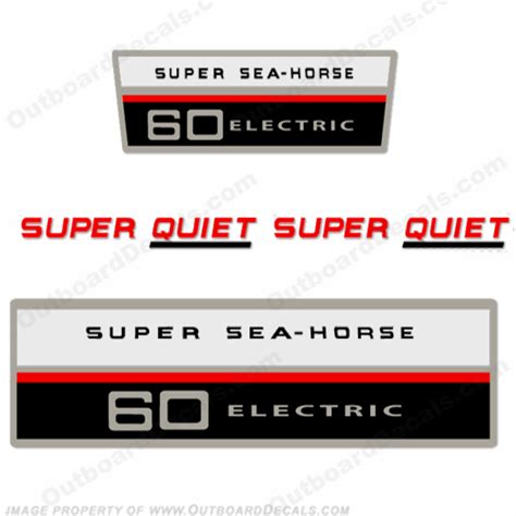 Johnson 1966 60hp Decals