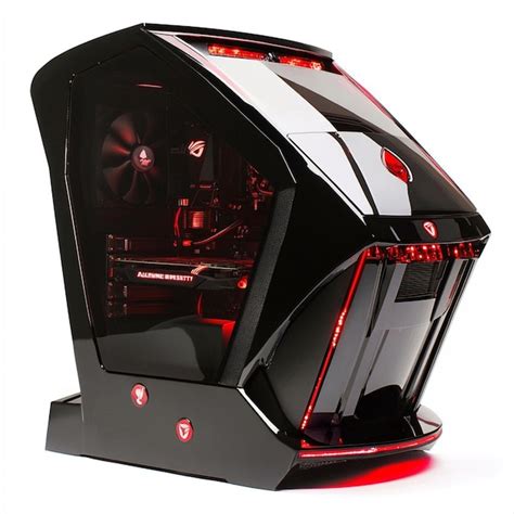 Futuristic Gaming Computer Premium Ai Generated Image