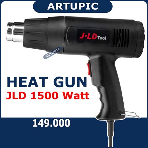 Jual Heat Gun Jld Watt Speed Hot Air Pistol Angin Panas Dryer Blowe Pemanas Shopee