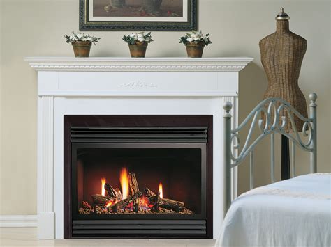 33" Zero Clearance Gas Fireplace - Heater (LP - Millivolt Ignition)