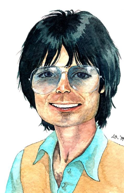 Watercolor Portrait Of Cliff Richard Sir Cliff Richard Watercolor