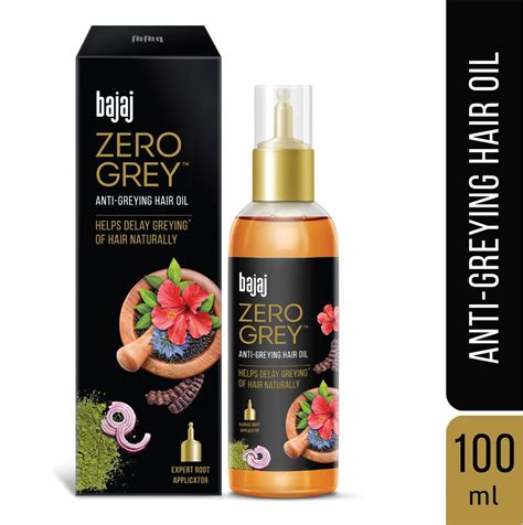 Bajaj 100 Ml Zero Grey Anti Greying Hair Oil At ₹ 199bottle Bajaj