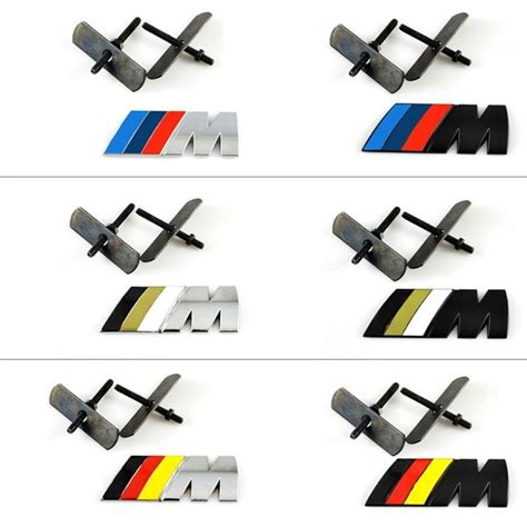 Bmw M Sport Front Grill Badge Emblem For M Bmw E90 E60 F10 F30 E46 G20