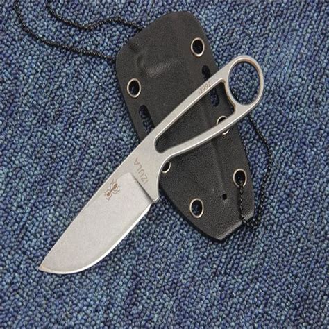 Esee Izula 12992 D2 Neck Knife Stonwashed Tactical Camping Hunting Survival Pocket Keychain