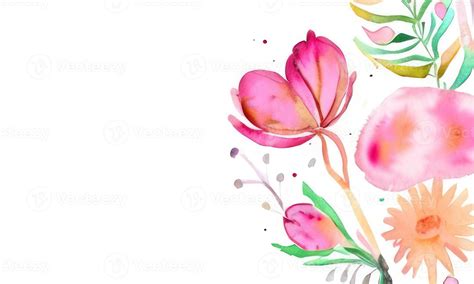 watercolor floral background 20568395 Stock Photo at Vecteezy