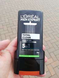 Отзывы о Гель для душа L Oreal Paris Men Expert 5in1 Total Clean 1 л