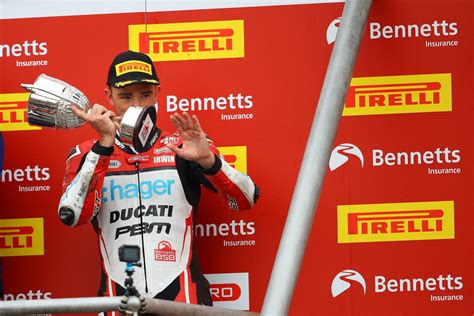 Third Place In BSB Title Race For Glenn Irwin And PBM Ducati Eazi