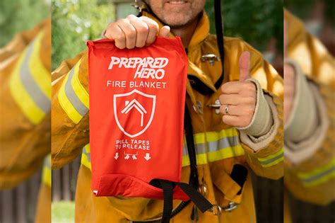 Hero Fire Blanket Reviews Prepared Hero Does It Work To Put Out Emergency Fires Fast