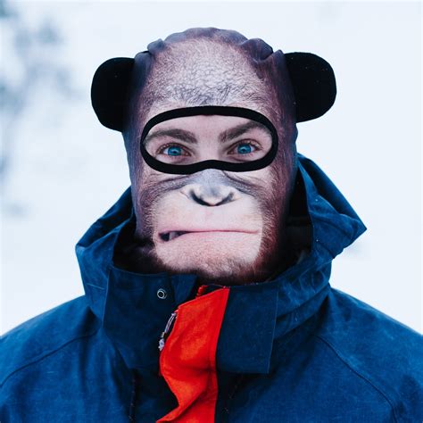 Animal Ski Mask Orangutan Beardo®